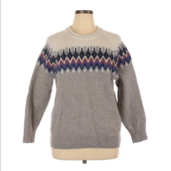 THICK fair isle sweater - Picture 1 of 3